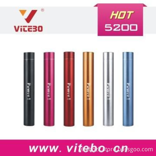 5200mAh High Quality Colorful Power bank